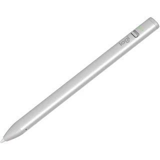 Logitech Crayon USB-C digitaler Zeichenstift für iPad silber