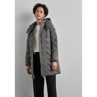 STREET ONE Damen A201973 Steppmantel, Frost grey melange) 38