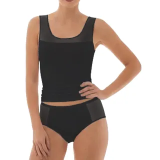 pompadour lingerie pour moi Achseltop Schwarz XL