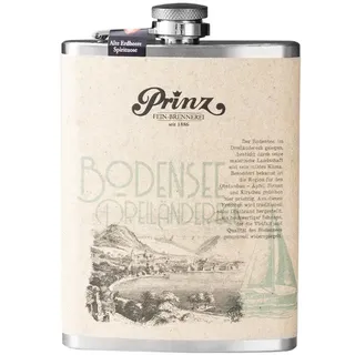 Prinz Flachmann Bodensee - Alte Erdbeere / 41 % vol / 0,2 Liter-Flachmann