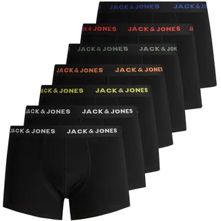 JACK & JONES Jacbasic Boxershorts black/black S 7er Pack