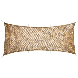 vidaXL Tarnnetz 627 x 290 cm Sandfarbe