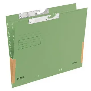 50 Stück Leitz Pendelhefter 2016-00-55, A4 grün Karton 320g 4002432304271 Leitz
