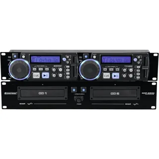 Omnitronic XCP-2800 DJ Wiedergabegerät, Schwarz