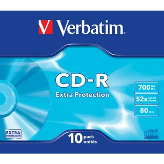 Verbatim CD-R 700MB 52x 10er Jewelcase