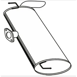 VEGAZ HUS-303 Endschalldämpfer