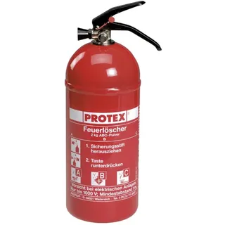 Feuerlöscher ABC Pulver Schaum Fettbrand 1,2,5,6,9,12kg KFZ mit Prüfnachweis, Größe: 2kg ABC Pulver,12A=4LE, Farbe: Nein