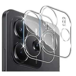 Cracksin [2 Stück] Kameraschutz für Xiaomi Redmi Note 14 (4G) Objektivschutz 3D 9H Härte Kamera Schutzglas Linse Panzer Schutz Glas Klar