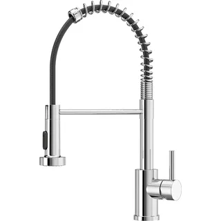 FORIOUS Küchenarmatur Hochdruck Chrom