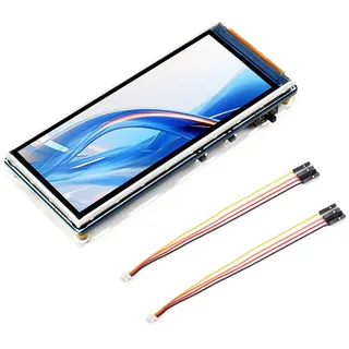 ESP32-S3 3.16 Inch LCD Display Development Board, 320x820 Screen, WiFi Bluetooth 5, Dual-Core 240MHz, AIoT Dev Board with IMU Sensor, TF Card Slot, USB Type-C, for HMI GUI Projects