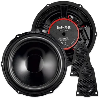 Emphaser EM-VWF3 – 20cm 3-Wege Compo-Lautsprechersystem für VW T5
