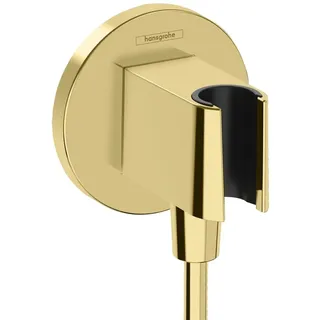 Hansgrohe Fixfit S rd, m Brausehalter, polished gold optic
