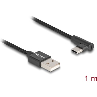 DeLock USB 2.0 Kabel, Stecker zu USB Type-C Stecker 1 m