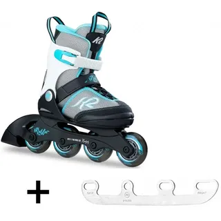 K2 MARLEE Kinder Inline Skate inkl. SABRES 4 Schlittschuh Eiskufen - 32-37