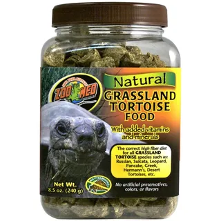 Zoo Med Natural Grassland Tortoise Food 241g, Futterpellets für Landschildkröten