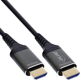 InLine HDMI-Kabel 15 m Schwarz