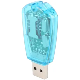 カードリーダー USB-Schnittstelle Handy-SIM-Kartenleser-Brenner: Sichern und Kopieren für QQ/ICQ/MSM/PC-Computer – USB-SIM-UIM-Kartenleser von