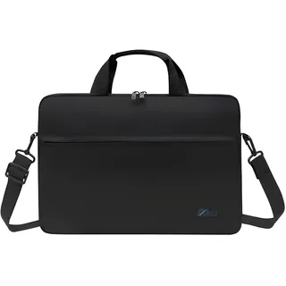 ARLI Laptoptasche 17 Zoll mit Trolleyband Laptop Notebook Tasche Schultergurt Schultertasche Umhängetasche Tragetasche Notebooktasche Handtasche - 17 Zoll