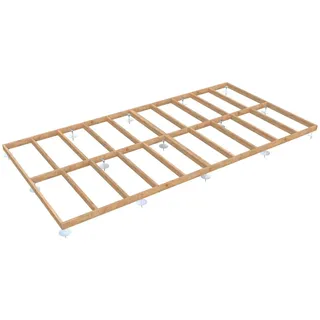 Palmako Fundamentrahmen 600 x 300 x 12 cm Braun