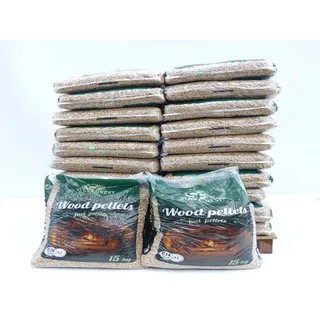 20 x 15kg  Premium Holzpellets Heizpellets ENplus A1, Weichholz Wood Pellet Öko