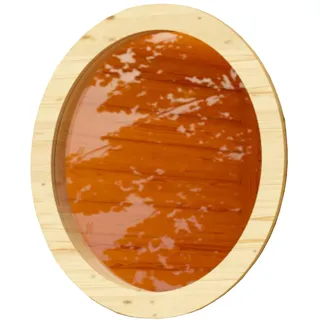 Karibu Saunafenster rund 84 cm