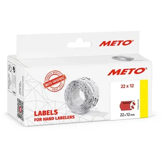 METO Preisetiketten 30013399 rot 22 x 12 mm 6000 St.