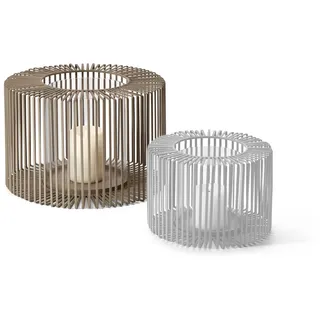 philippi Windlicht Oslo Glas Braun