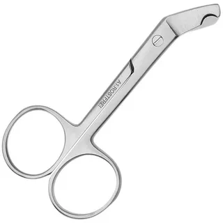 May - Krallenschere für Kleintiere Krallen Schneider mit abgewinkelter Schneide - Edelstahl