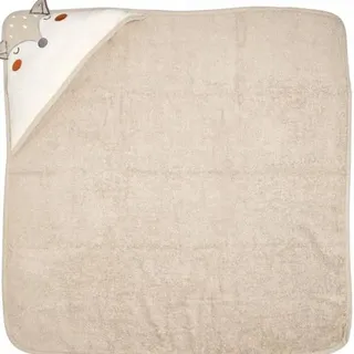 Weiches & flauschiges Kapuzenhandtuch für Babys, 80x80 cm, 100% Baumwolle