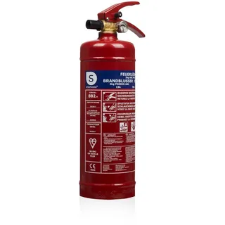 smartwares Pulverlöscher FEX-15120 BB2 2,0 kg Pulver