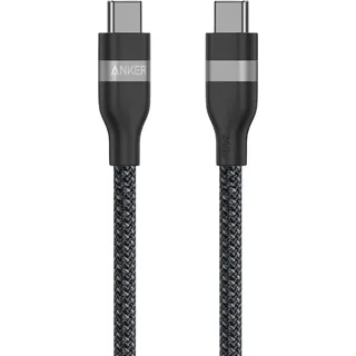 Anker USB-C auf USB-C Kabel (90cm/180cm, 240W, Upcycled-Geflochten) 6ft / White