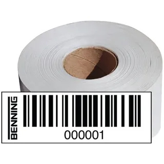 Benning Barcodeetiketten Nr. 1001-2000