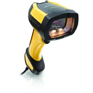 Datalogic PD9630-HP HIGH PERF USB/RS-232 (1D-Barcodes, 2D-Barcodes), Barcode Scanner, Schwarz, Gelb
