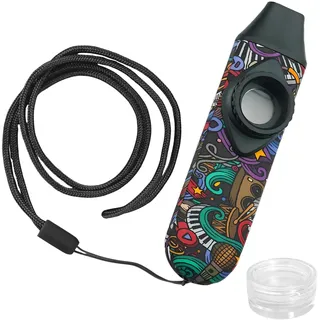 Kazoo-Instrument,Kazoo-Instrument mit 5 austauschbaren Membranen,Kazoo Professionelle,Kazoo Einzelinstrument,Kazoos für Musikliebhaber und Jedes Alter