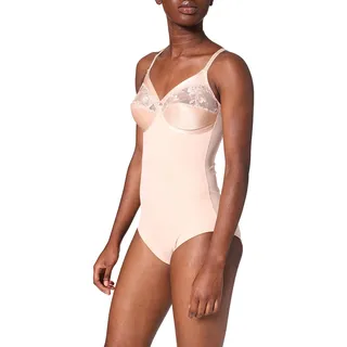 Triumph Damen Formender Body Modern Posy BS01, Beige (Neutral Beige 00ep), 42 (Herstellergröße:85C) - 42 (Herstellergröße:85C)