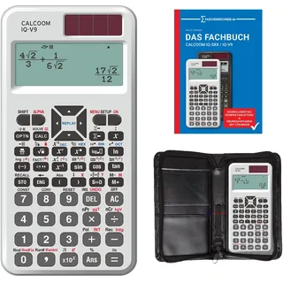 calcoom IQ-V9 + 5 Jahre Garantie + Schutztasche + Fachbuch