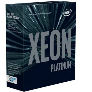 Intel Xeon Platinum 8180 2,50GHz FC-LGA14 38,5MB Cache Box CPU, BX806738180, black