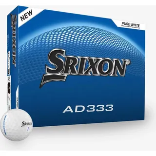 Srixon Golfbälle AD333 12 Stück weiß