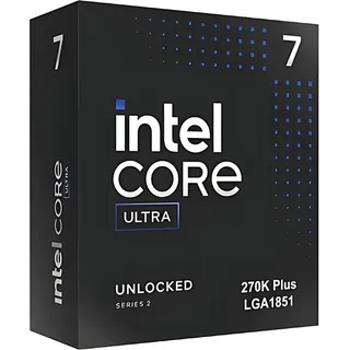 Intel CoreTM Ultra 7 270K Plus 24-Kern CPU, Sockel 1851, Boxed (ohne Kühler)