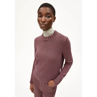 ARMEDANGELS AMALIAAS GMT DYE STRICKPULLOVER | aus Bio-Baumwolle - lila S