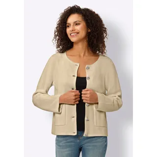 Heine Strickjacke Beige 38