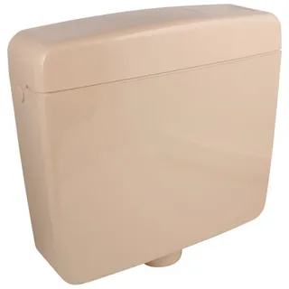 Calmwaters Aufputz-Spülkasten Beige mit Spül-Stopp-Funktion 6 Liter