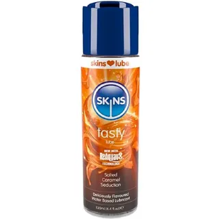 SKINS Condoms Skins Salted Caramel Seduction Gleitgel auf Wasserbasis 130 ml - Klar