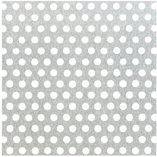 GAH Alberts Lochblech Lochung Ø 2 mm Alu Natur 120 mm x 1000 mm x 0,8 mm