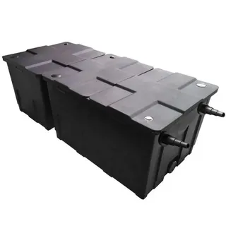 AQUARISTIKWELT24 AquaOne CBF 550B Bio Teichfilter 90.000l Filter Teichpumpe Bachlauf Filtersystem Pond Durchlauffilter Filterschwamm Gartenteich