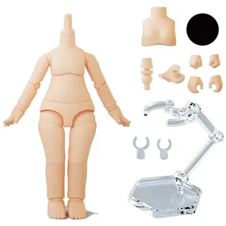 XiDonDon 1/12 Skala BJD Puppenkörper 9.6cm/11cm YMY2 Körper Action Figuren Ersatz Körper Puppe Zubehör (Normal White,9.6cm)