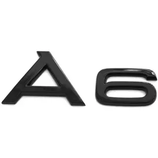 Audi 4K0071803 Schriftzug A6 schwarz Tuning Exclusive Black Edition Emblem