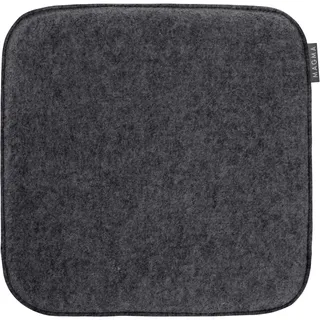 Magma Heimtex Sitzkissen Avaro Uni Form 47 Anthrazit 35 cm x 35 cm