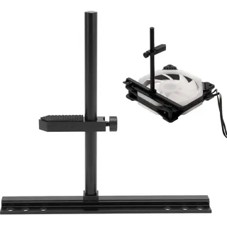 ASHATA Grafikkarte GPU Klammerunterstützung, Grafikkarte Einstellbarer Anti Sag Halter Halterung, Aluminiumlegierung GPU Ständer 9 cm 12 cm 14 cm Lüfter für ITX MATX ATX Fälle (Black)