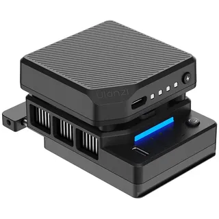ULANZI CU01 Kamera Lüfter Kühler für Sony/Canon/Fujifilm Kameras,Kamera Cooling Fan System mit Halbleiterkühlung, 3000mAh Magnet-Ladeakku, 3-Stufen-Lüfter & Automatische Temperaturregelung